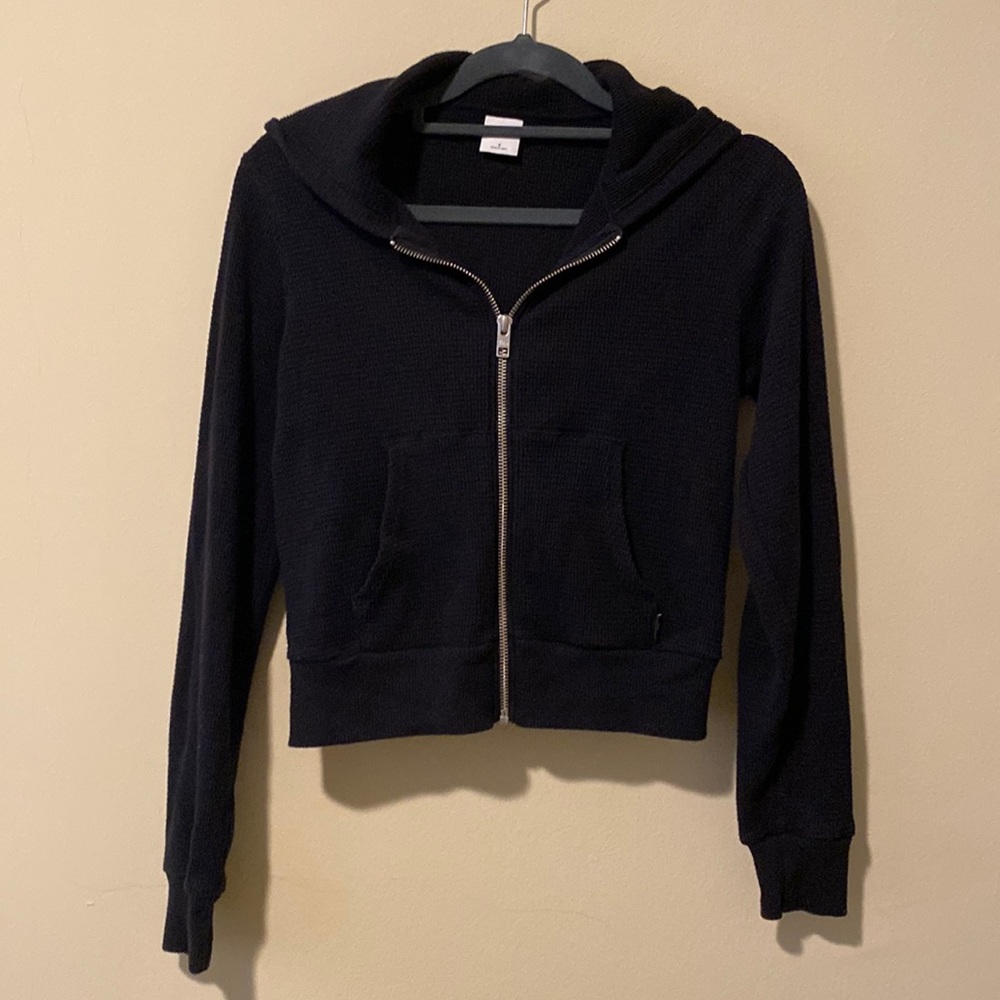 TNA | Thermal Cropped Hoodie